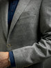 Pure Cashmere (Ing LORO PIANA & C.) Doeskin Grey Blazer.