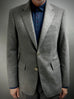 Pure Cashmere (Ing LORO PIANA & C.) Doeskin Grey Blazer.