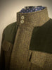 Dark Olive Tweed/Corduroy: Utility Coat.