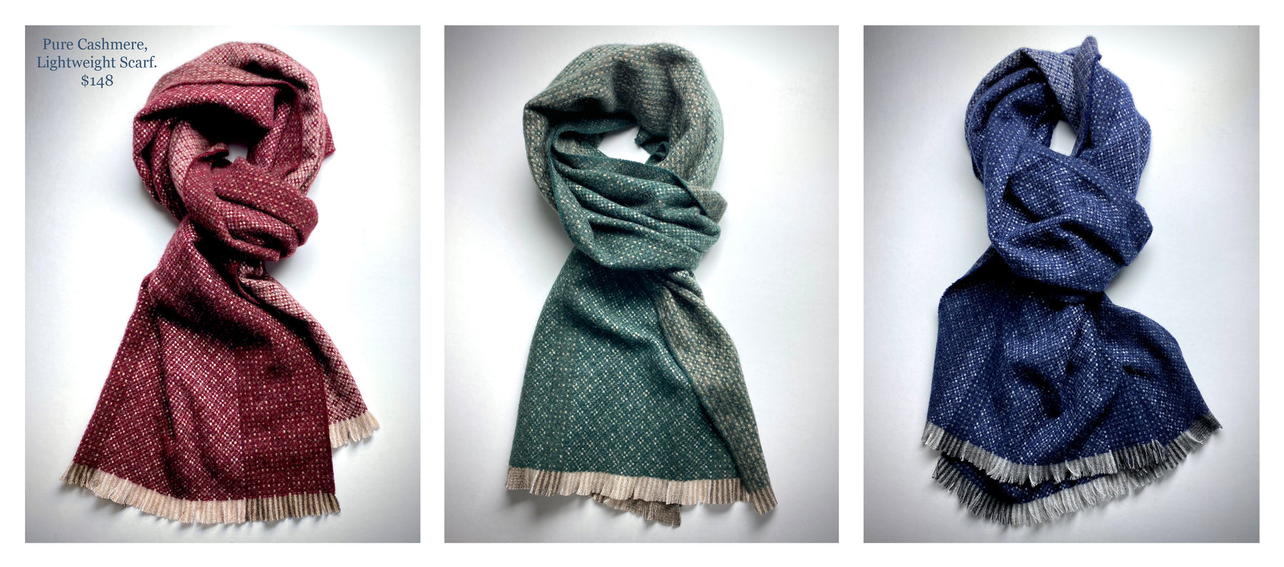 Pure Cashmere Scarves. $148.