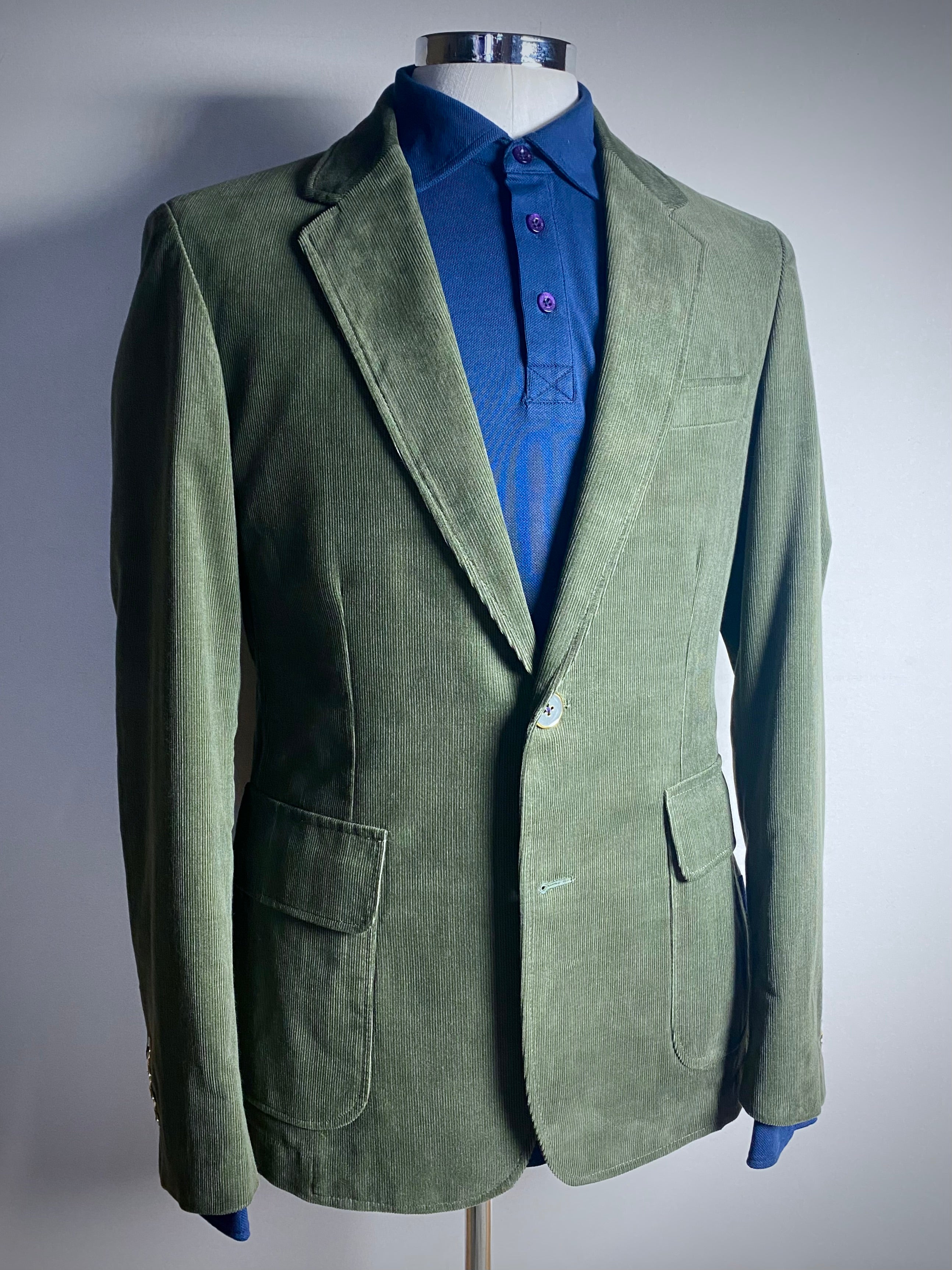 SAGE GREEN Corduroy Unconstructed Blazer. – Lord Willy's. Established.